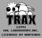 Trax (USA, Europe) Title Screen